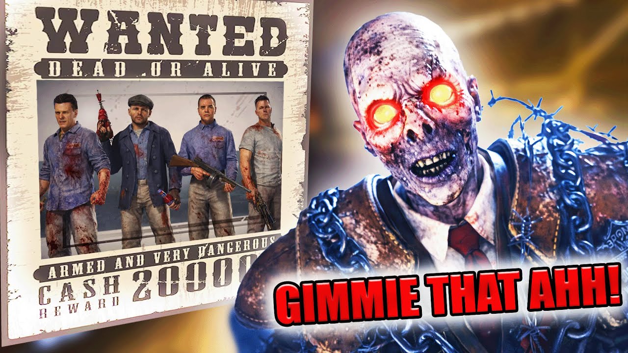 BO2 Zombies but the Warden Absolutely HATES Us (Mob of the Dead)