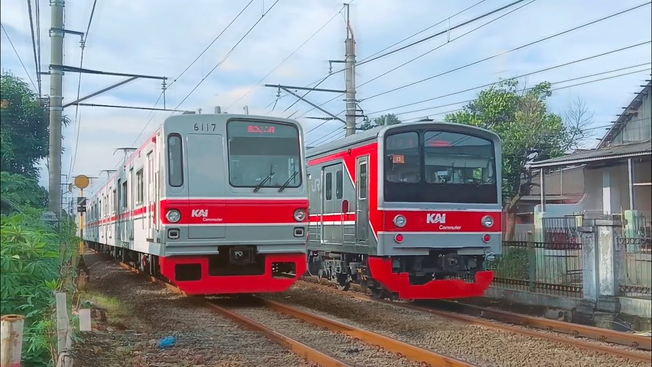 Hunting KRL Bogor line TM 6000 - JR 205 - CRRC - IE 305 