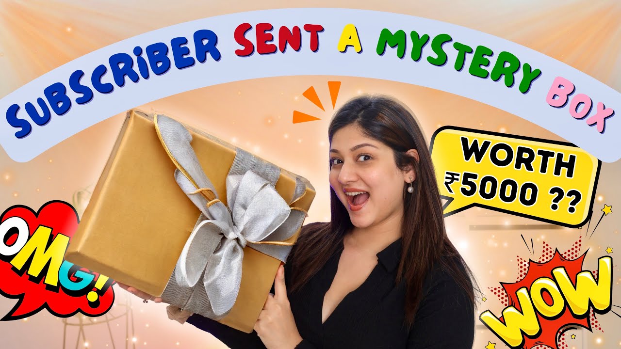 *SURPRISE* Mystery Box By A Subscriber 🫢🎁 | Manasi Mau
