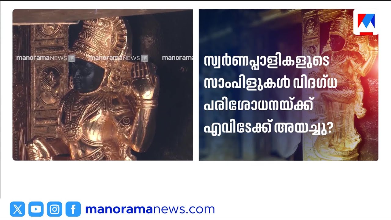 ശബരിമല സ്വർണ്ണപ്പാളി പരിശോധന: അന്വേഷണ പുരോഗതി ഇന്ന് ഹൈക്കോടതിയിൽ അറിയിക്കും | Sabarimala