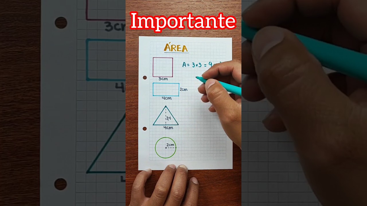 C&aacute;lculo de &aacute;reas 🤓✌️ #ingedarwin #matem&aacute;tica