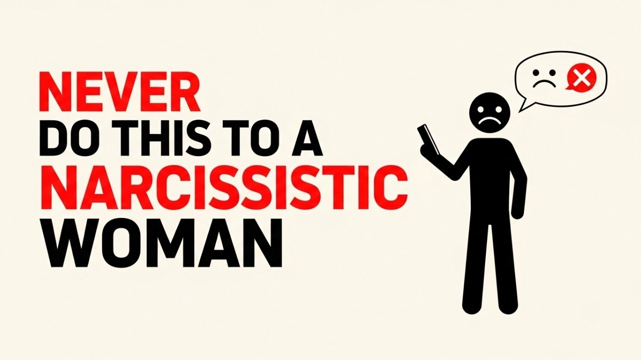 3 Things You Should Never Do When Dealing with a Narcissistic Woman