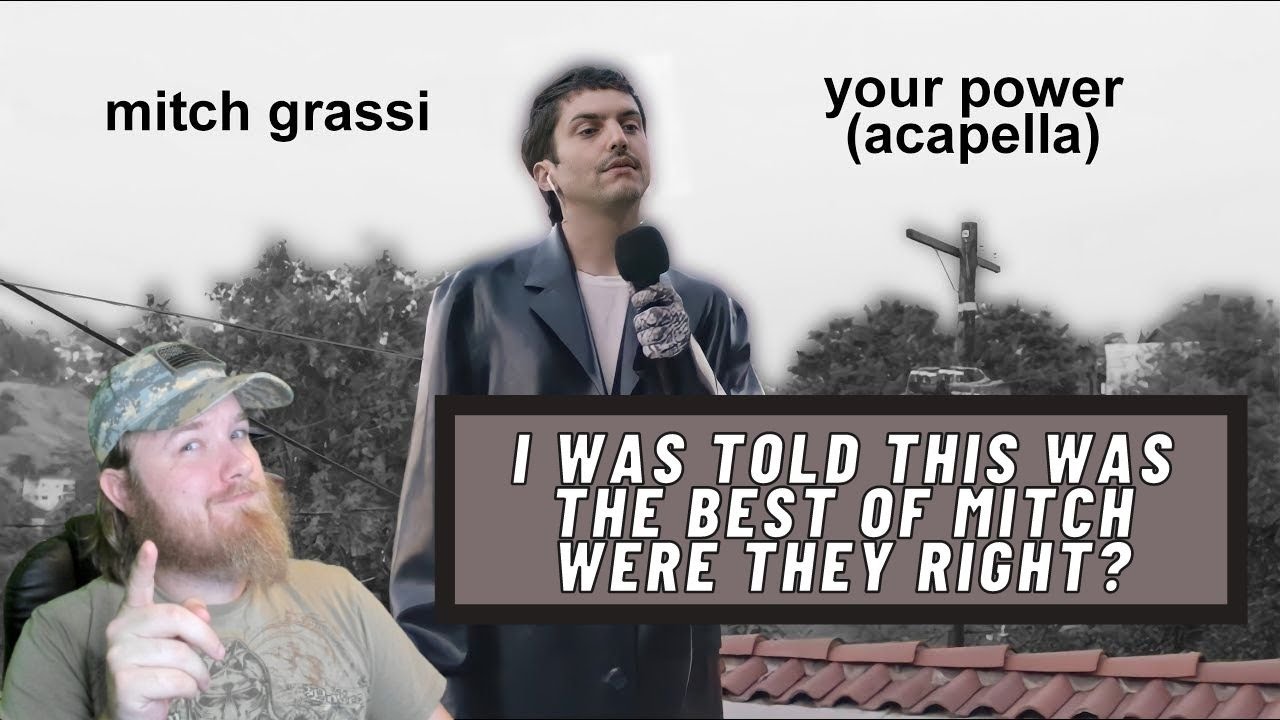 Billie Eilish - Your Power (vocal cover by Mitch Grassi) REACTION!!!