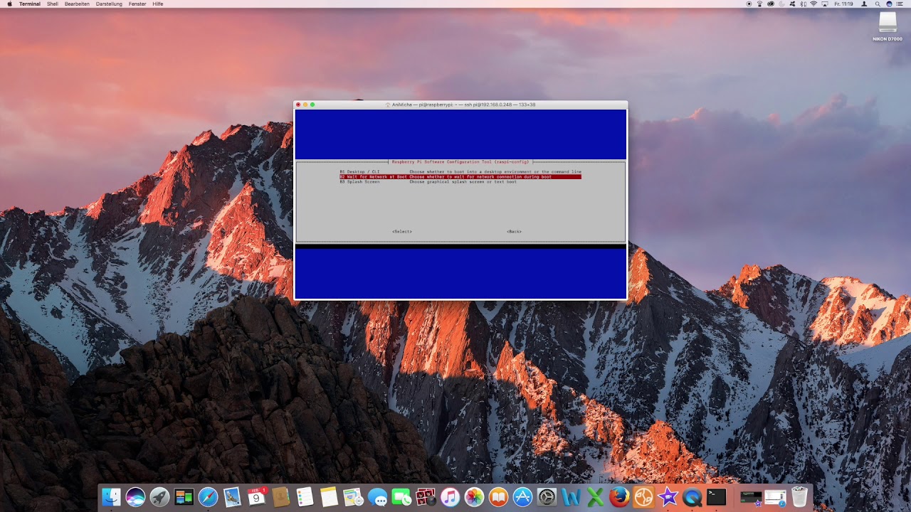SSH Zugriff auf euren Raspberry Pi