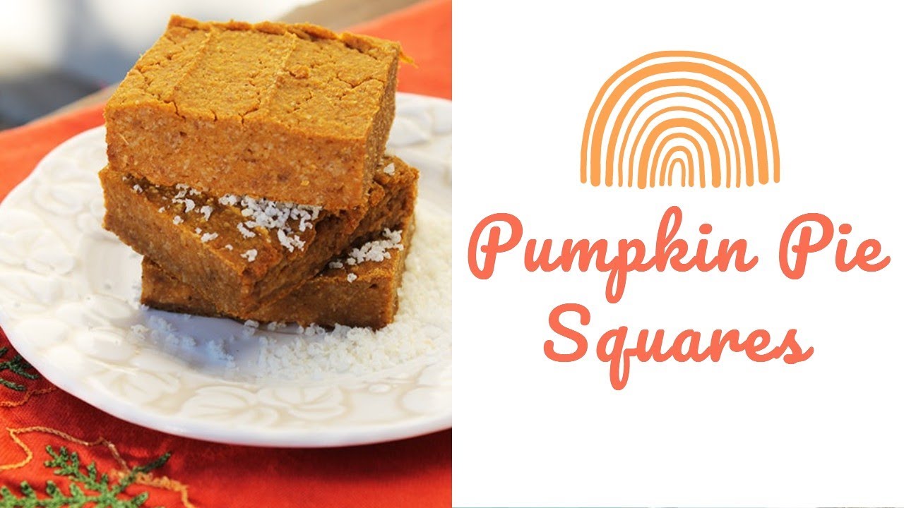 Cooking Demo | Pumpkin Pie Squares