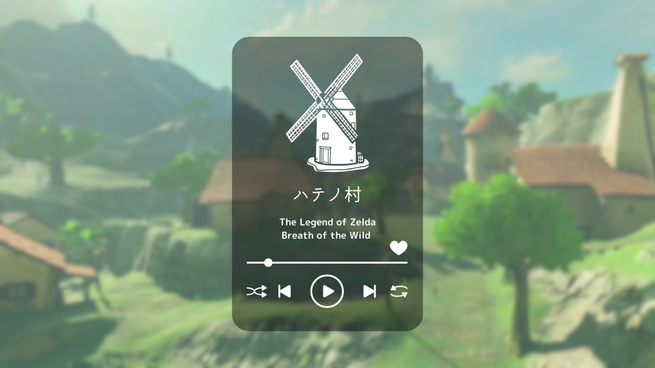 【ブレワイ】ハテノ村【作業用BGM】