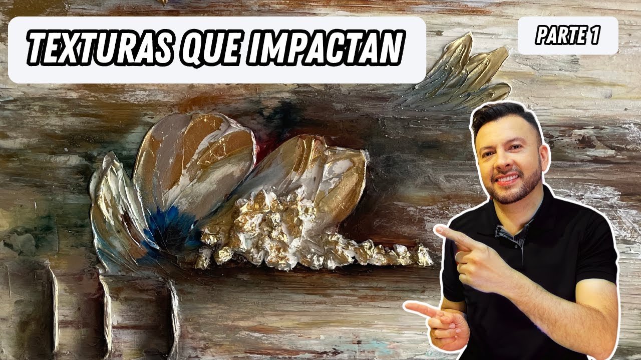 🆑 Cuadros Modernos con ESPÁTULA  y Acrílicos Abstractos [ Parte 1 ]