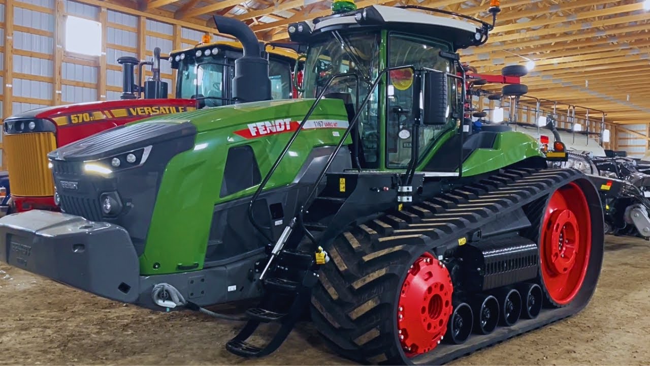 Новый трактор в ферме! Fendt 1167 Vario MT