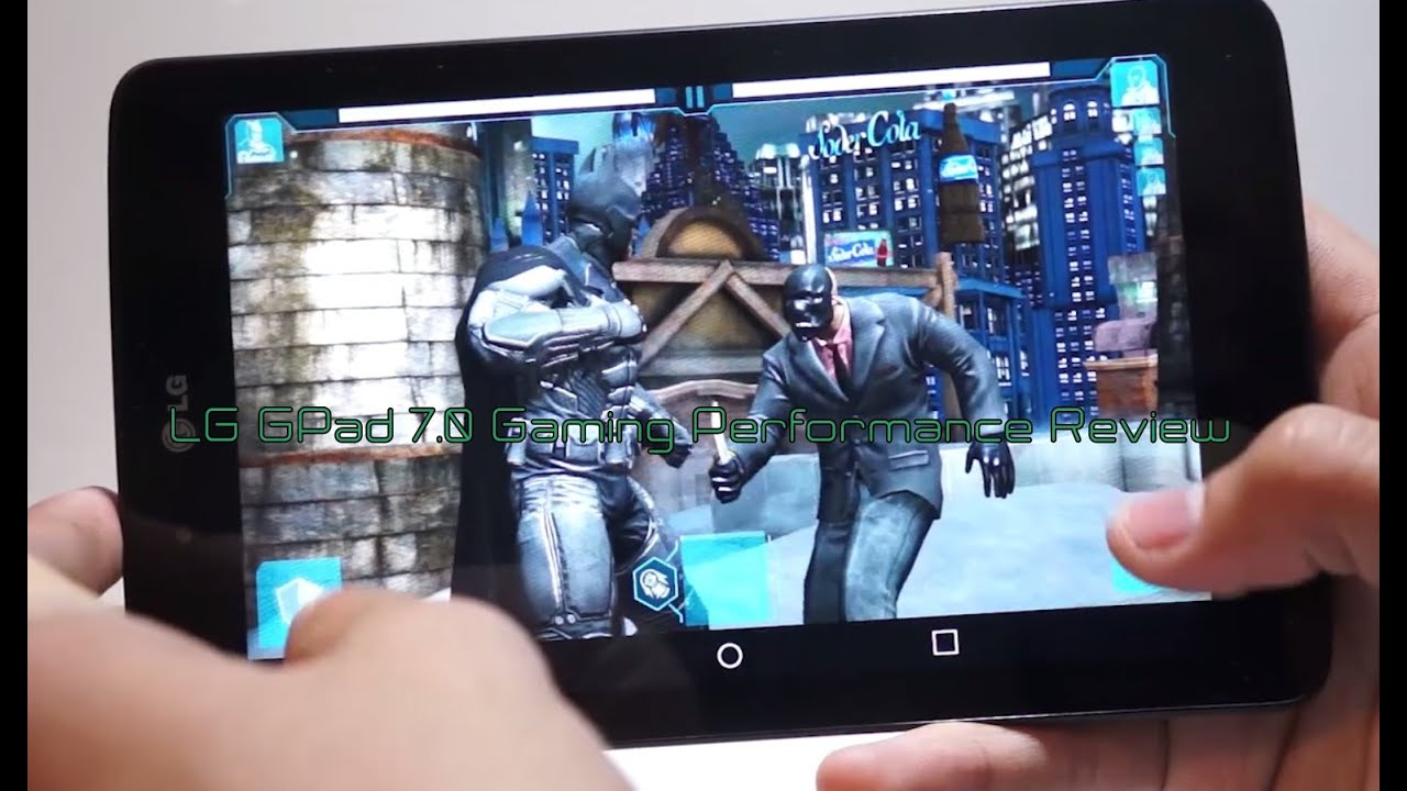 LG GPad 7.0 Gaming Performance Review