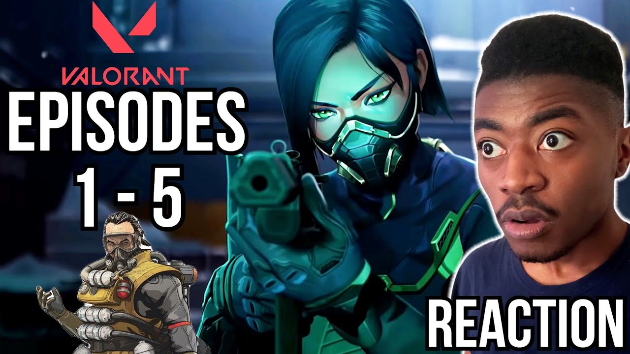 Реакция игрока Apex на эпизоды Valorant 1–5 (Shattered)