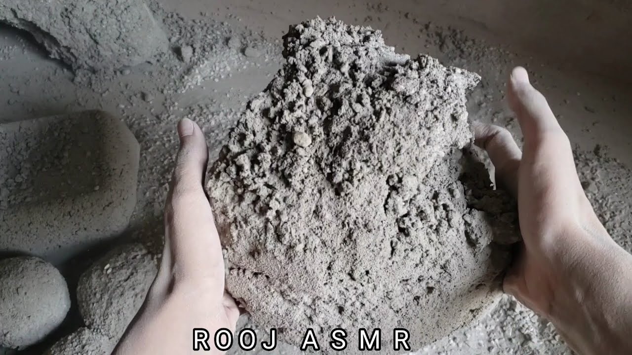 ASMR ♡ Non Stop Dry Floor Crumbles of Different Earthy textures🤤Tell me your Favorite One🤩🖤