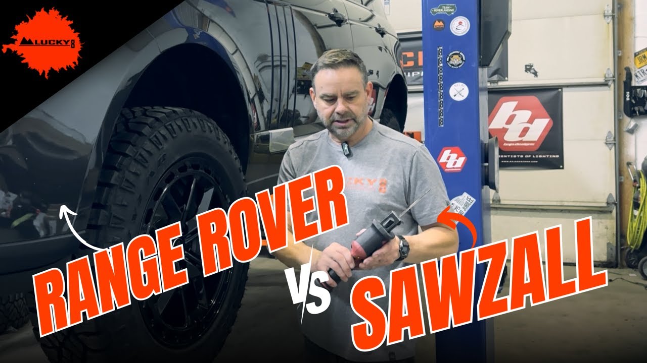 Range Rover LR405 Bumper Trim Tutorial: Fit Larger Tires for Off-Road Mastery!