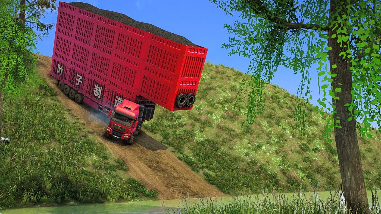 How Truck Drivers Navigate One of the World's Most Dangerous Roads | Risky Roads
