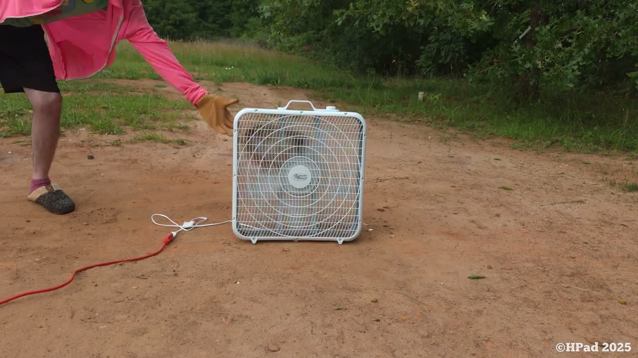 Sarasota Breeze Box Fan Destruction