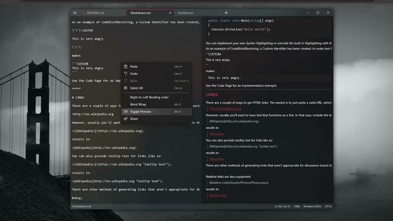 Notepads App - An open source alternative for Windows notepad app