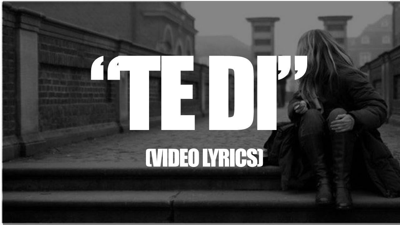 Te di - Rap Desamor / Packo Rdz Ft McAlexiz (VIDEO LYRICS)