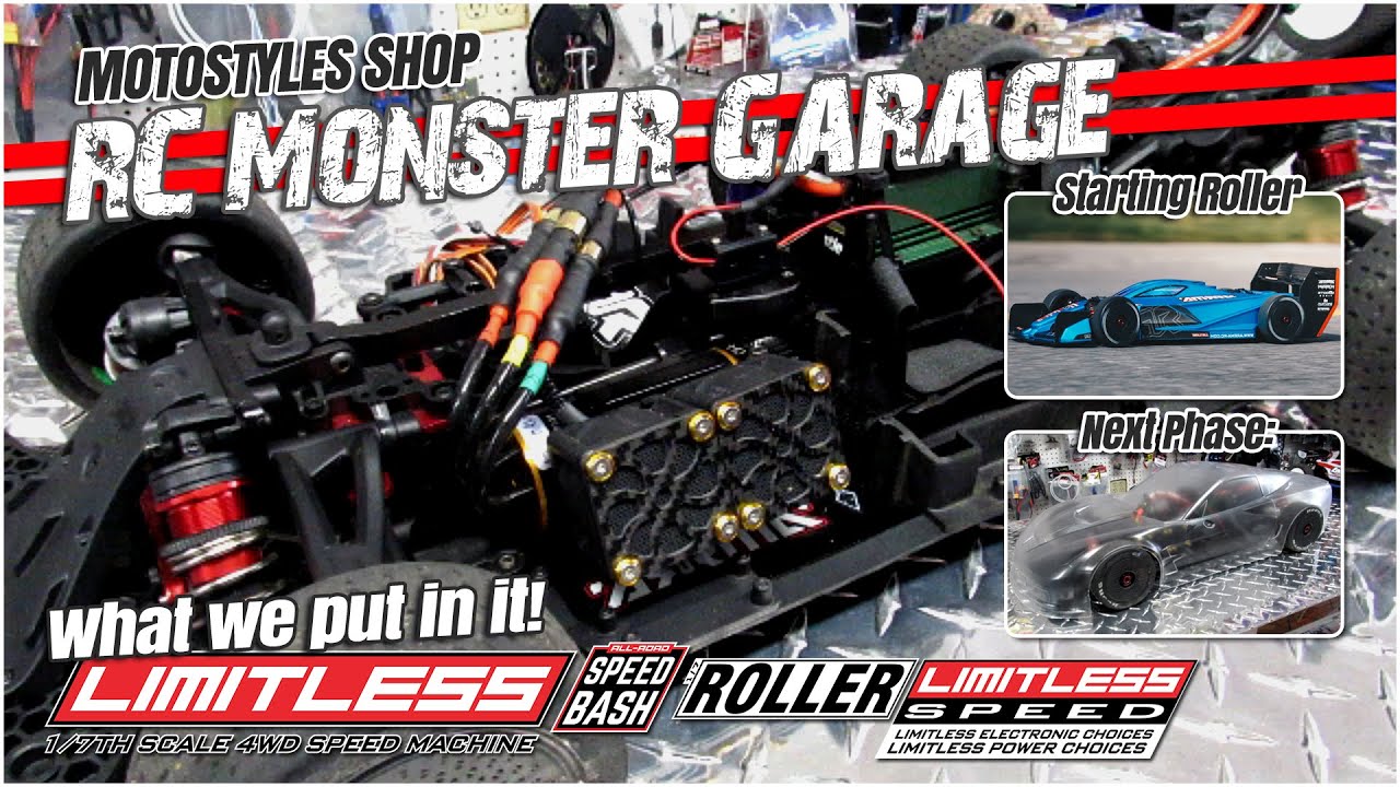 Arrma Limitless 8s Speed Run Custom Build - What we put in it!