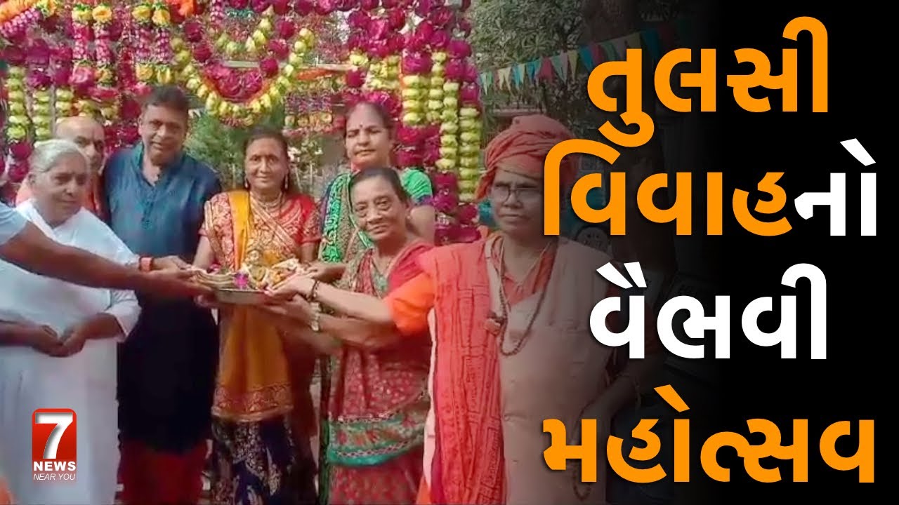 #nadiad :  તુલસી વિવાહનો વૈભવી મહોત્સવ