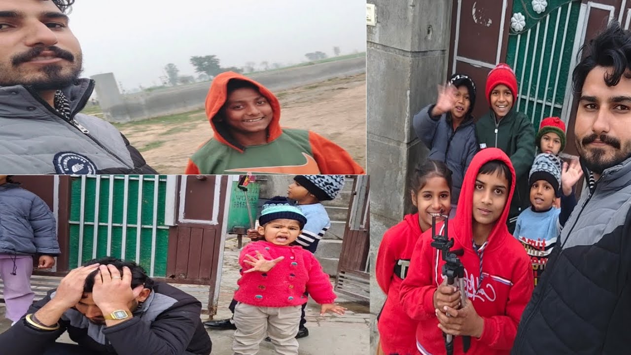 My 4th Vlog:Gaon ki Sair aur Bahut Saari Hasi Gaon ki Life:No Wi-Fi,Only Masti #dailyvlog #trending 