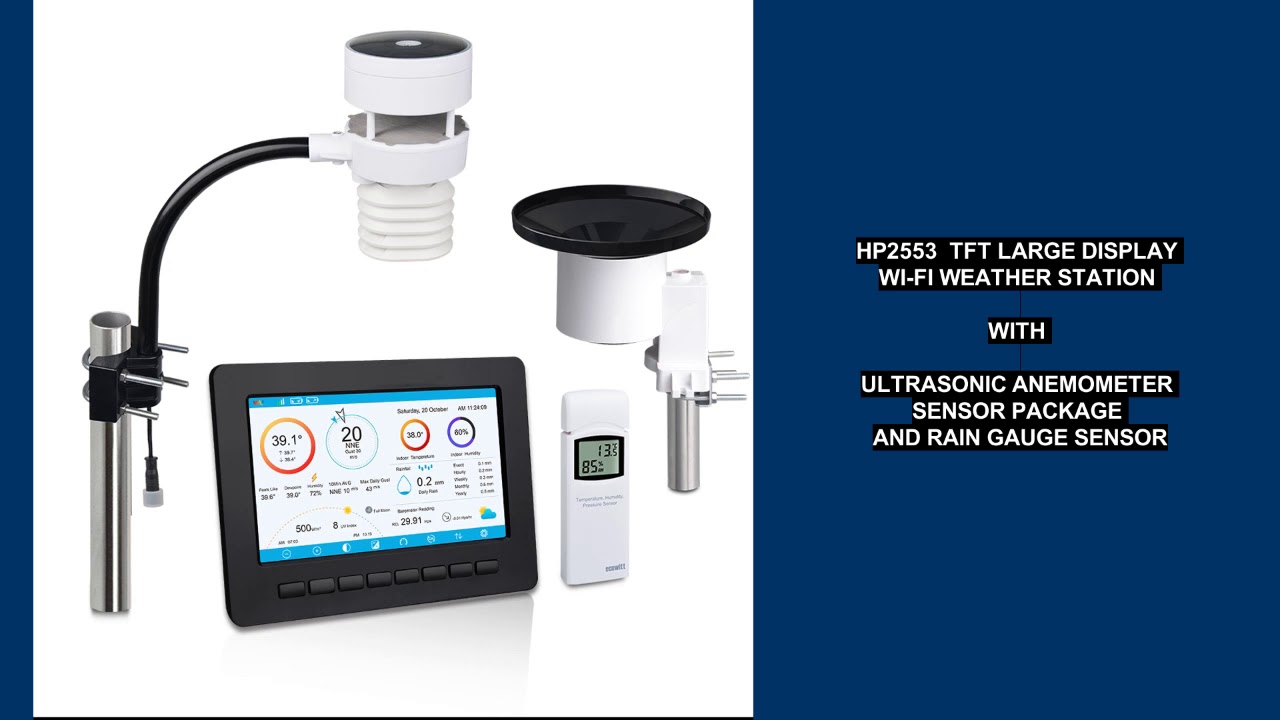 WS80  ultrasonic wind sensor by Ecowitt - review