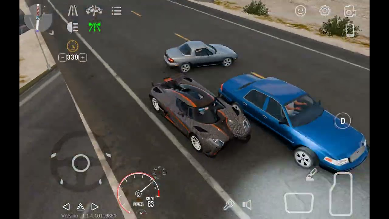 Driving sports car 🚗🚨 
