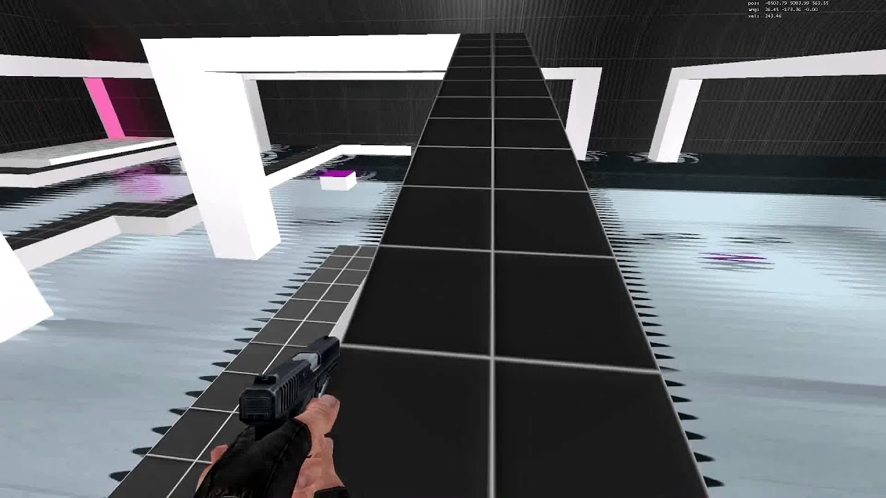 Counter-Strike: Source bhop_badges Levels 1-5 SPEED RUN by StonedSpoon
