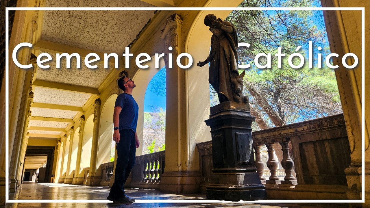 🪦🏃‍➡️EXPLORANDO sus CALLEJONES⚰️⚱️ CEMENTERIO CATÓLICO de Santiago🇨🇱