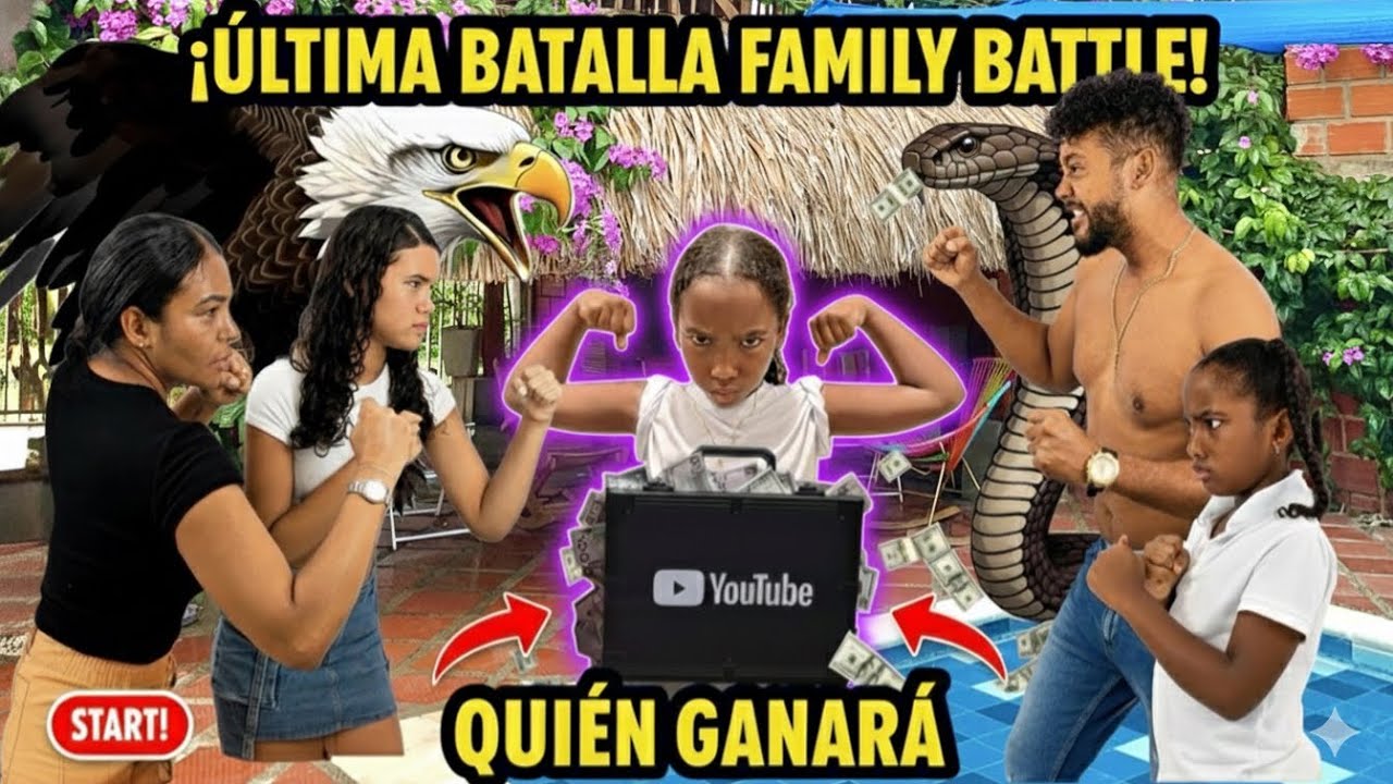 LA BATALLA DE KIKE Y SU FAMILIA 😱🔥😣