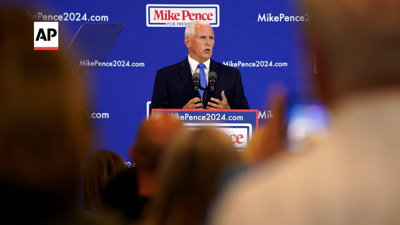 Pence opens presidential bid with denunciation of Trump over Jan. 6 insurrection and abortion
