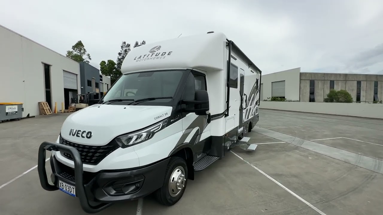 RV Tour of the 2023 Latitude Cobalt 26 built on the IVECO Daily 50C210