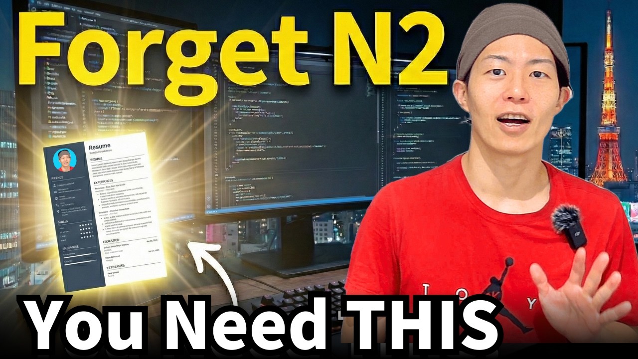 Rejected Without JLPT N2? It’s NOT Your Japanese. It’s Your Resume.