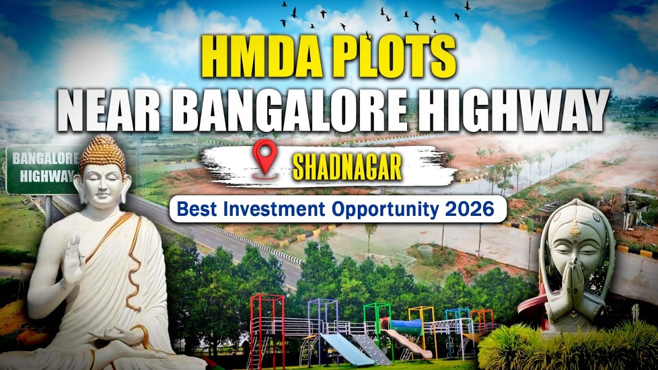 HMDA PLOTS NEAR BANGALORE HIGHWAY|| Best Investment Opportunity 2026!