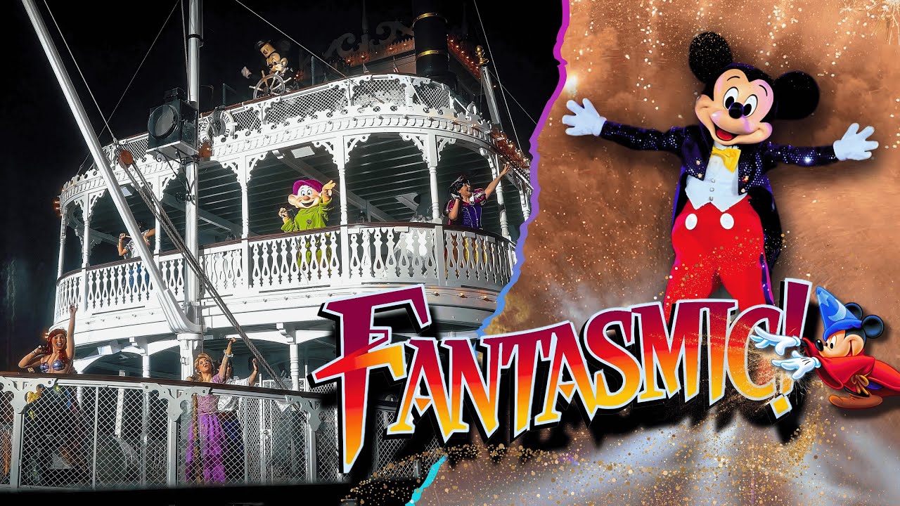 Fantasmic! | Front Row | Disneyland | 2024 [4K]