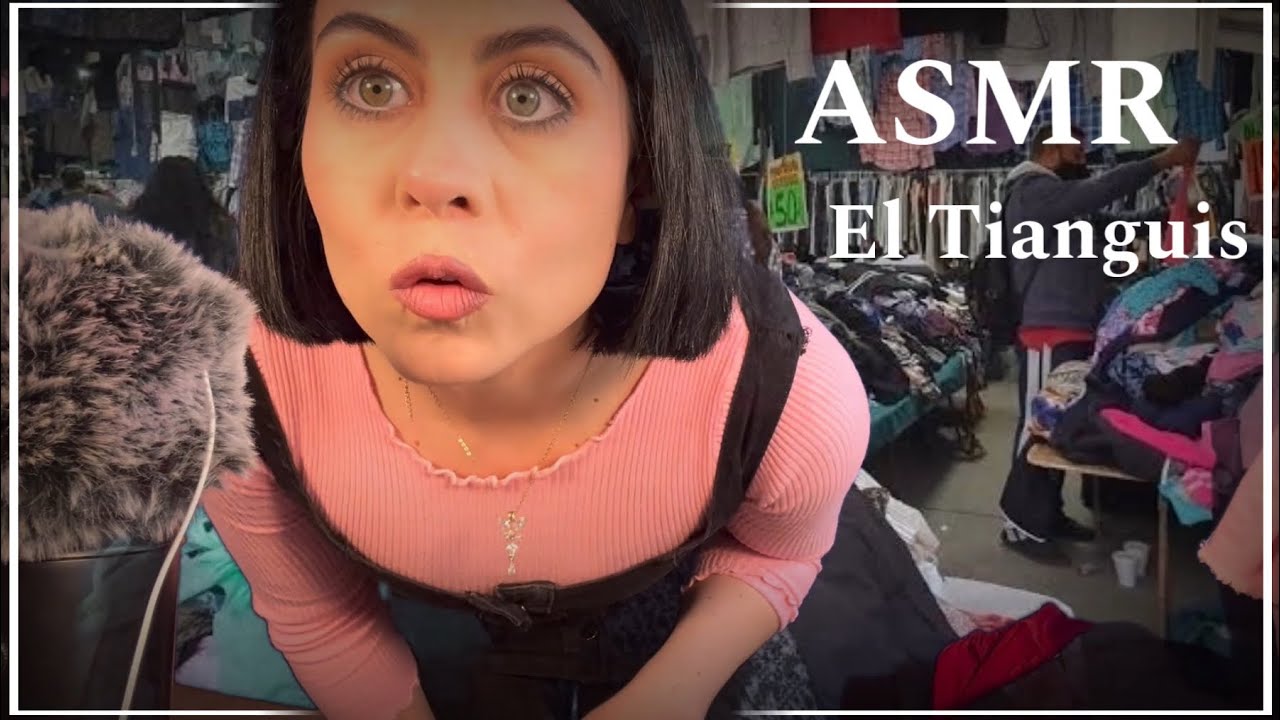 Asmr El Tianguis/ Asmr Vendedora De Ropa