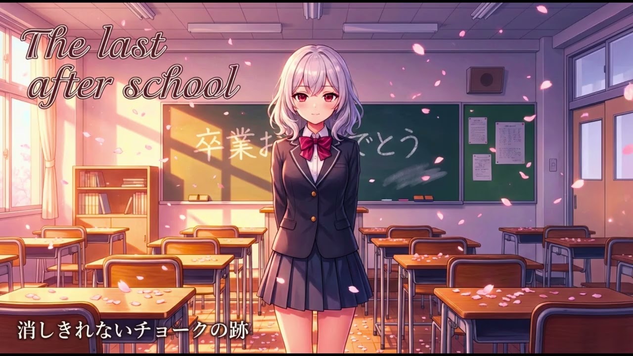 The last after school ―消しきれないチョークの跡―