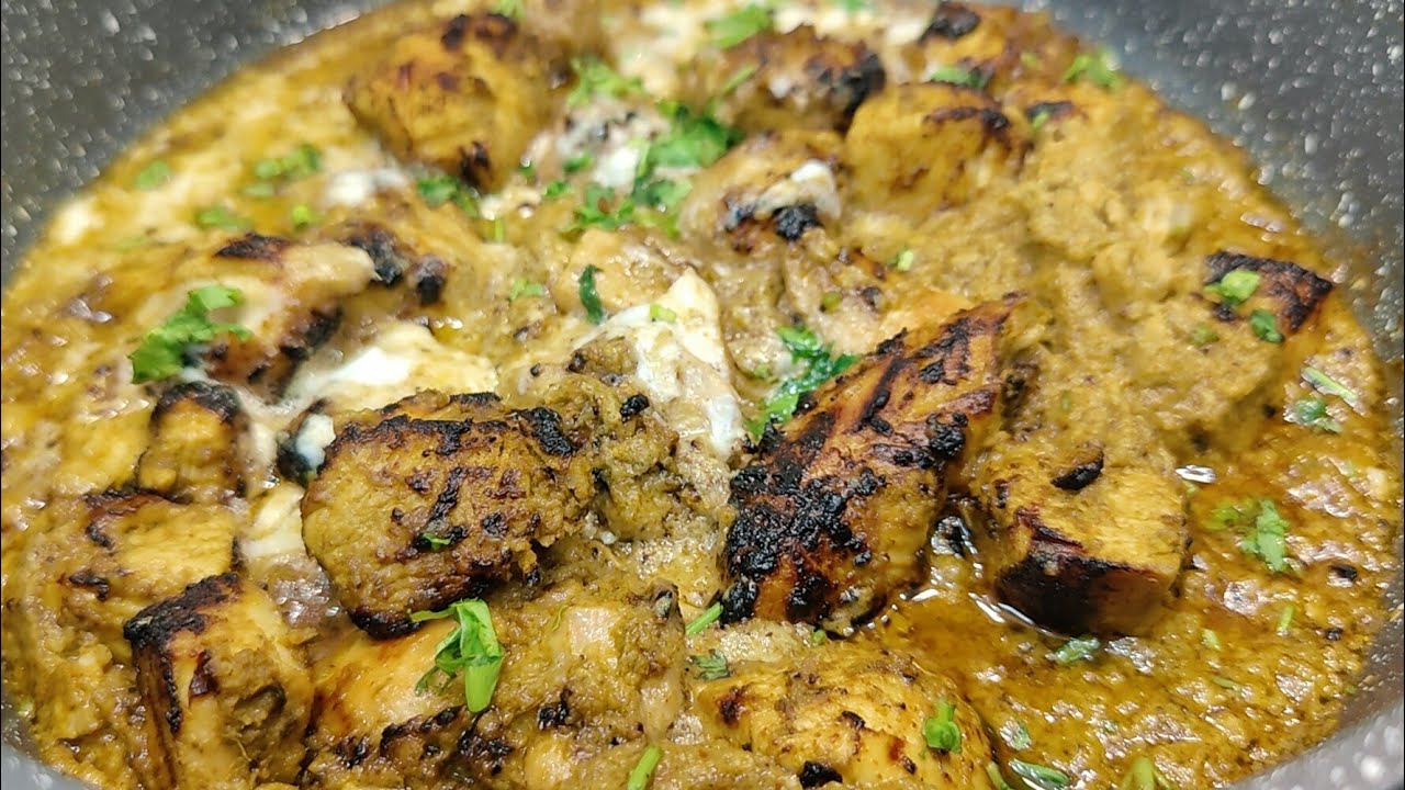 Chicken Malai Boti Tikka - Without Oven & Tandoor | Malai Chicken