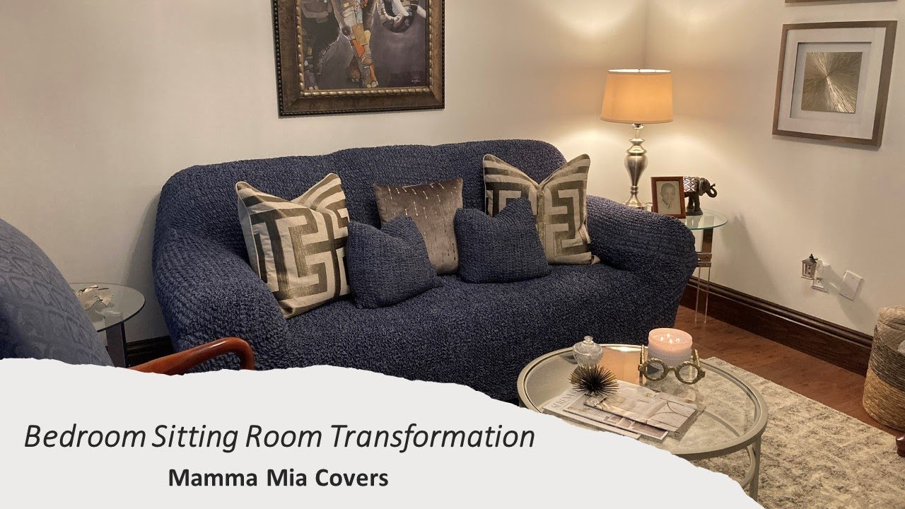 Unbelievable Sofa Makeover Using Mamma Mia Covers #mammamiacovers #slipcovers #freddiekinghomedecor