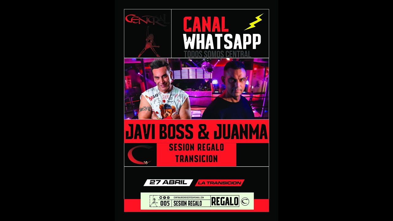 JUANMA Y JAVI BOSS Presentan TRANSICION SESION REGALO 005 CENTRAL ROCK