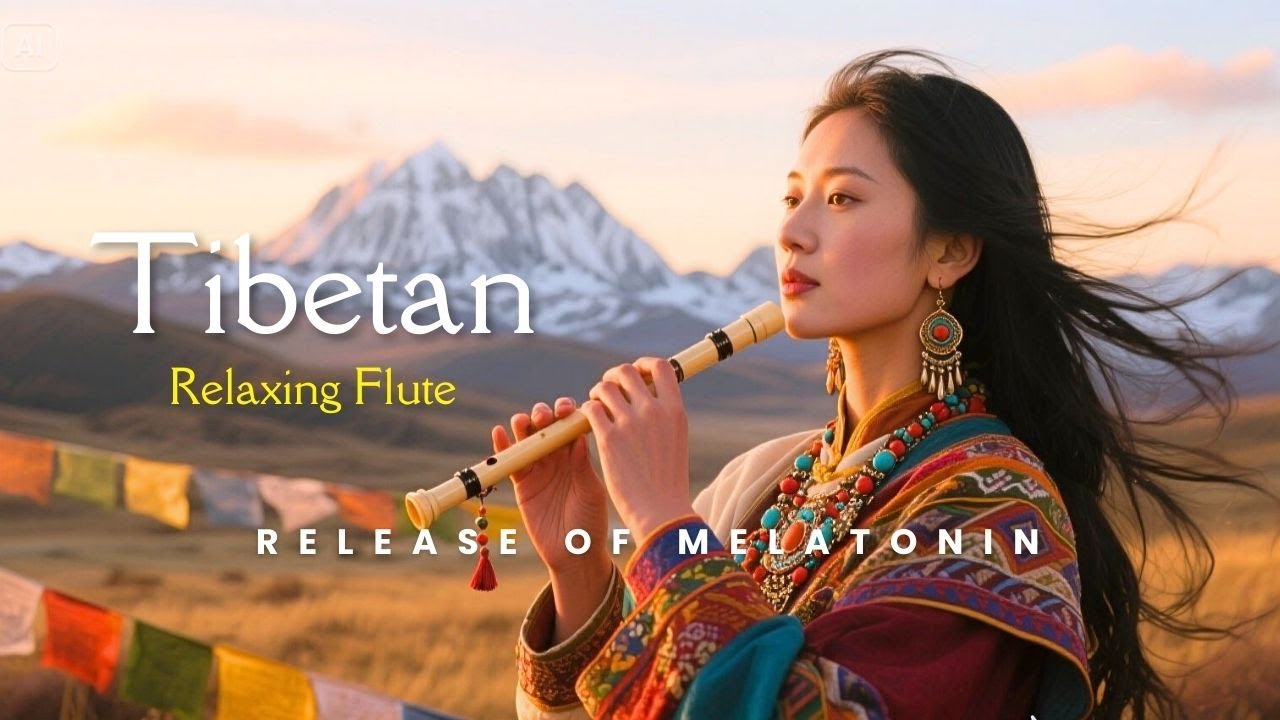 🧠 Quiet Your Mind | Tibetan Flute in the Background to Ease Thoughts and Bring Comfort