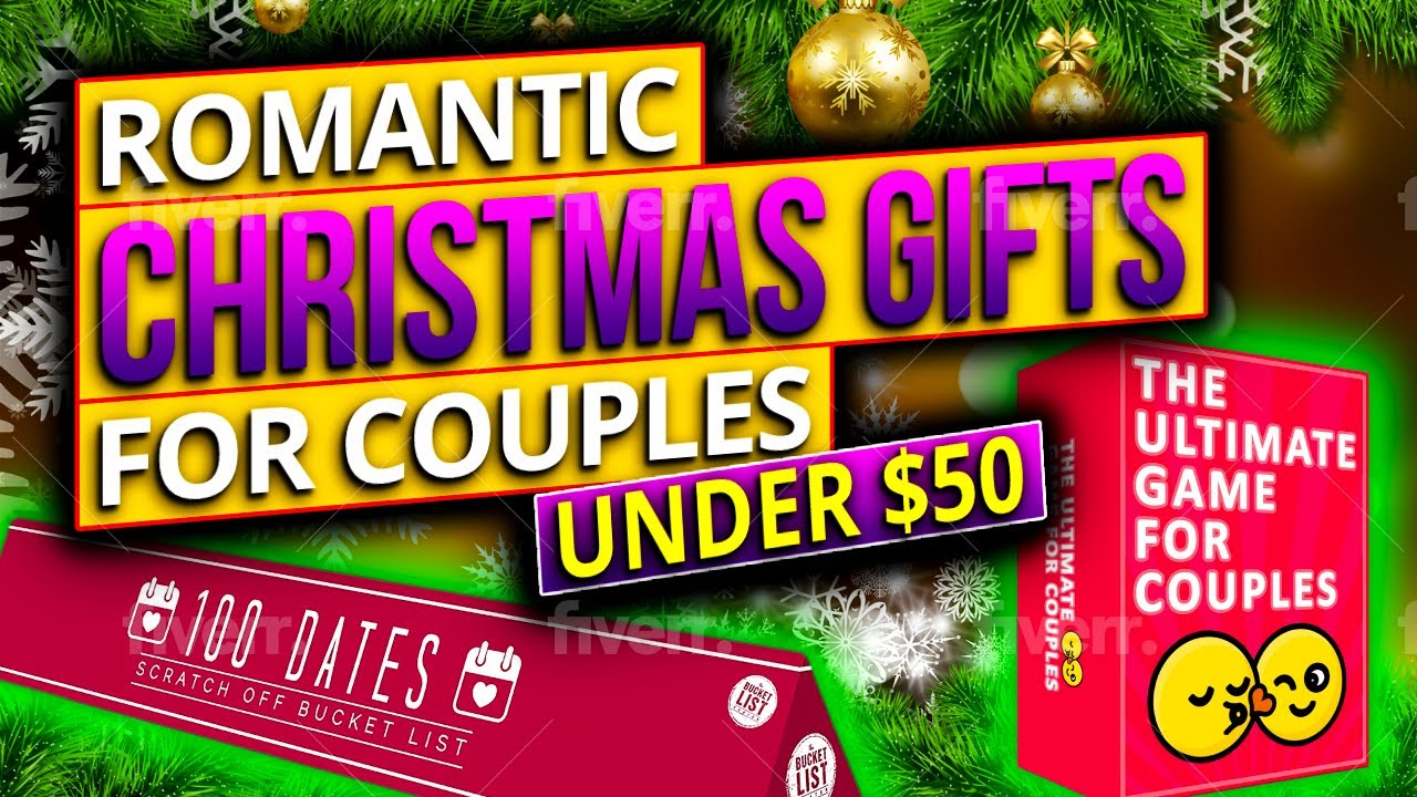 Couples CHRISTMAS Gift Ideas | Christmas Present Gift Ideas 2021 | Under $50