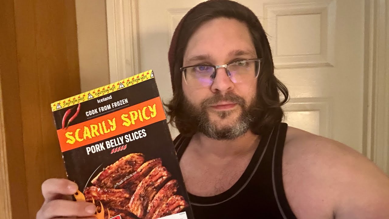 Scarily Spicy Pork Belly Slices from Iceland Review