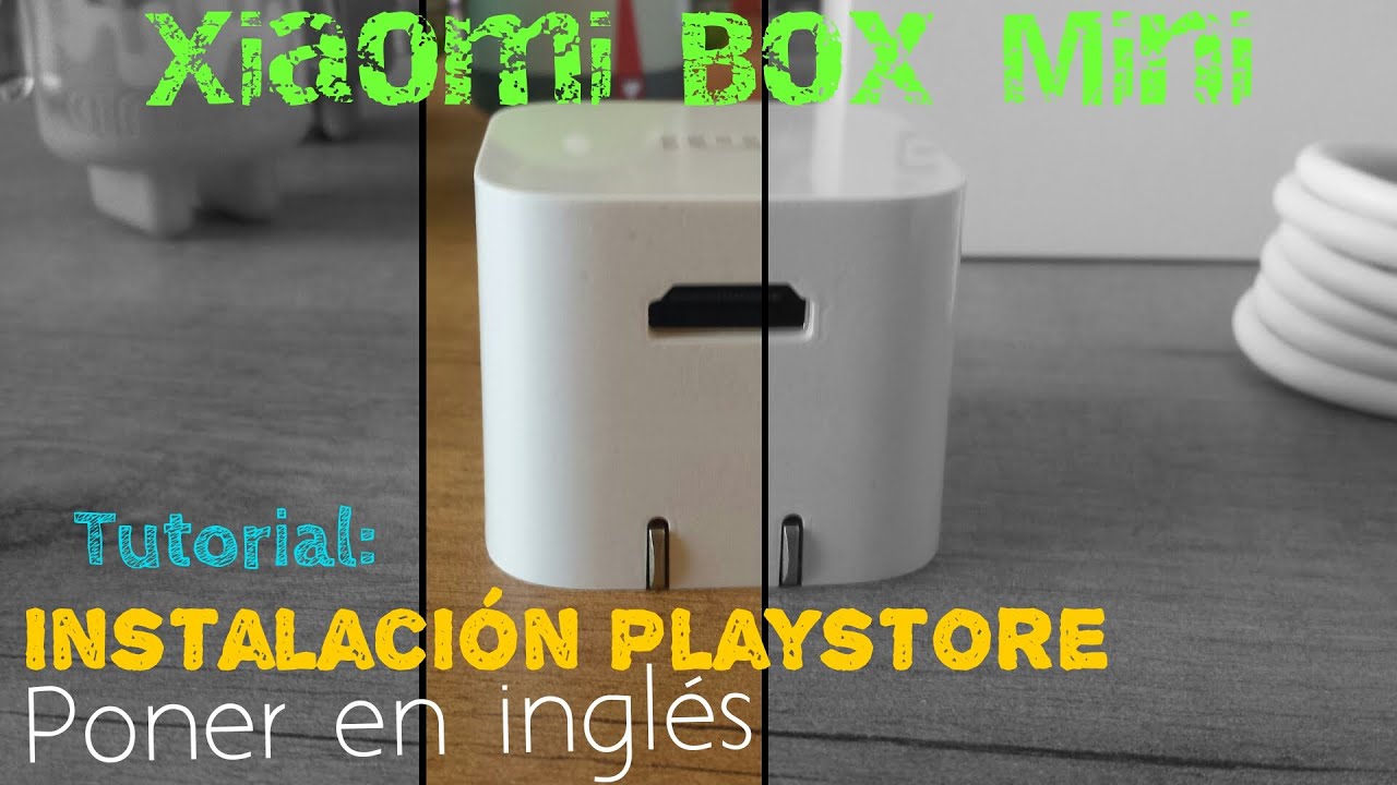 Configurar Xiaomi Box Mini en Inglés e instalar aplicaciones (Playstore, Aptoide, Youtube...)