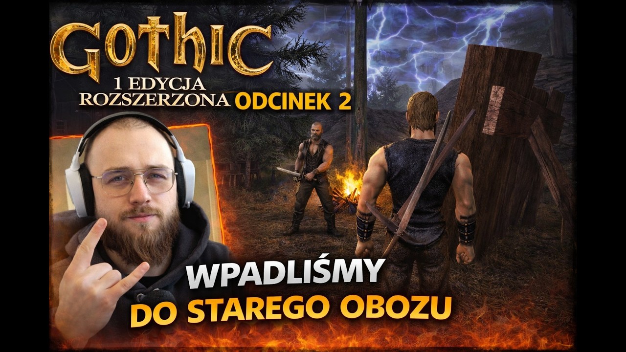 WPADLIŚMY DO STAREGO OBOZU! 😱 | Gothic 1 Edycja Rozszerzona #2