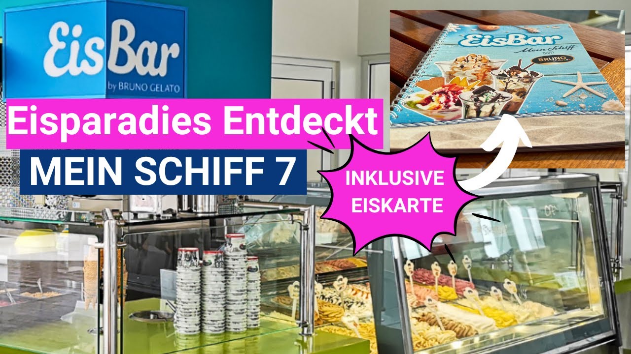 🍦Ice bar on Mein Schiff 7 &ndash; You have to see this! 🚢🍨