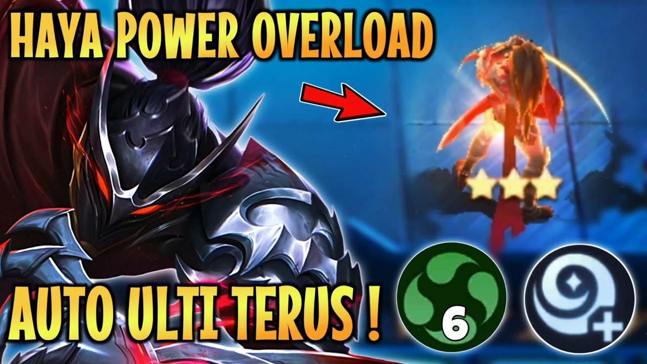 HAYABUSA 6 ASTRO 6 ELEMENTALIS ! AUTO ULTI TERUS TERUSAN ! COMBO HYPER - Mobile Legends Magic Chess