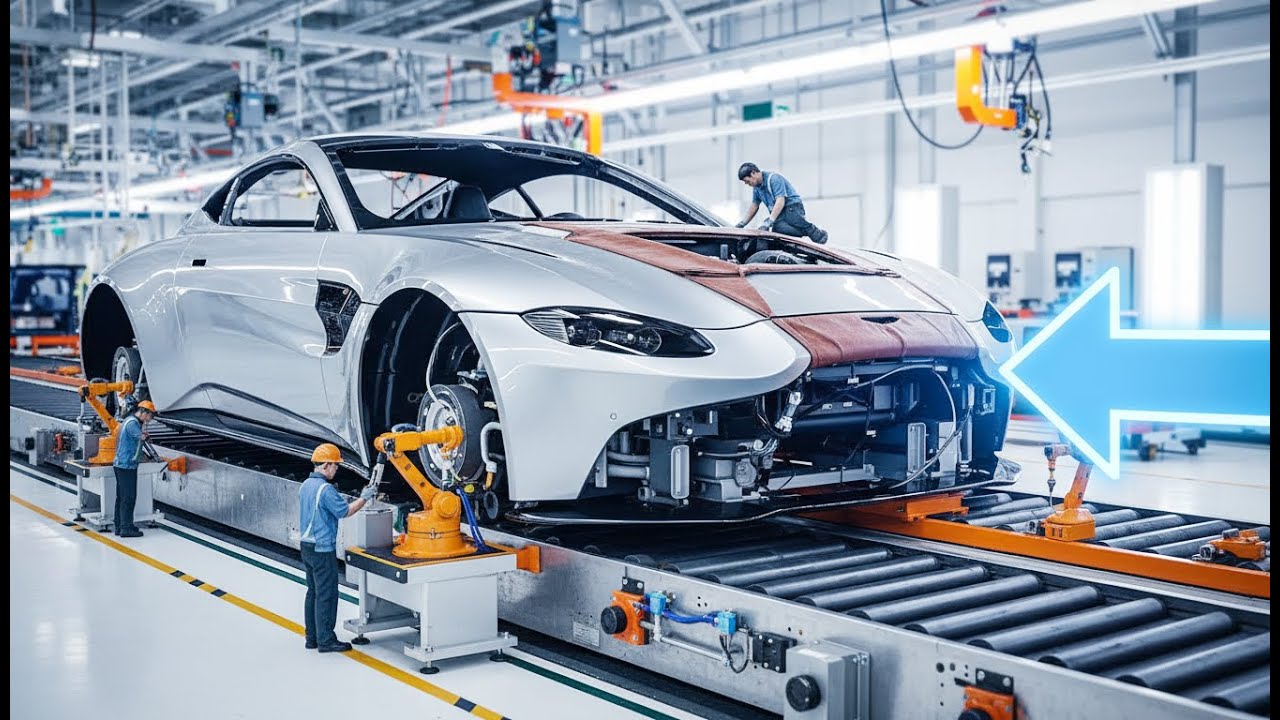 Hand-Crafting the Aston Martin Vantage: Wrapping the Complex Dashboard in Fine Leather