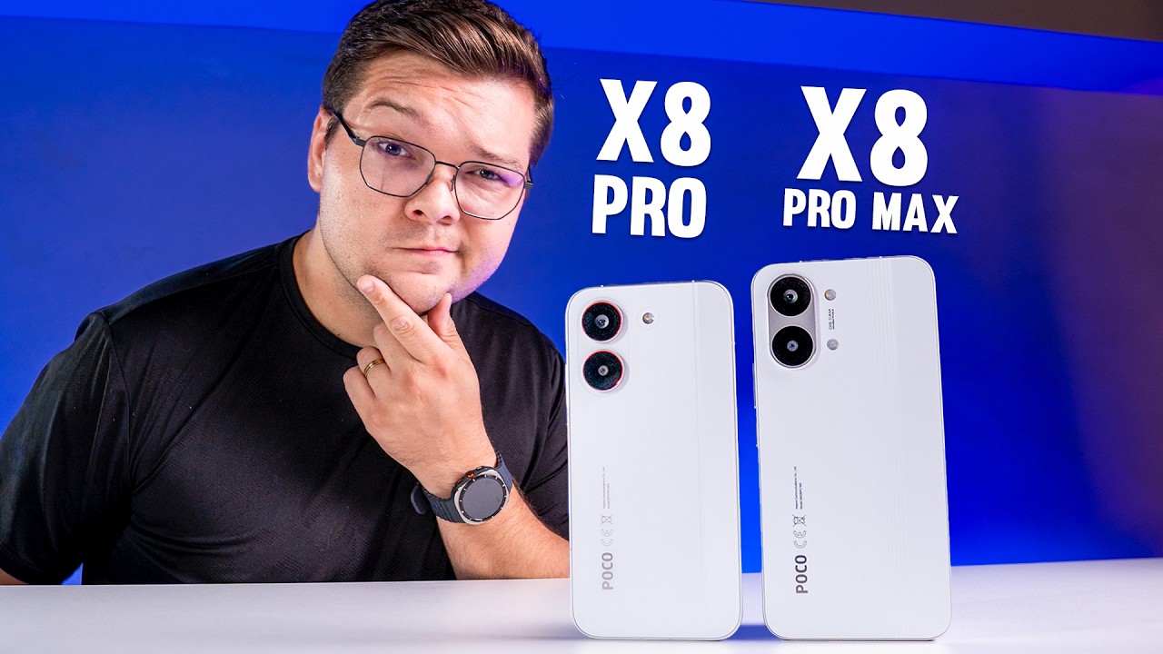 Qual &eacute; Melhor? POCO X8 PRO vs X8 PRO MAX