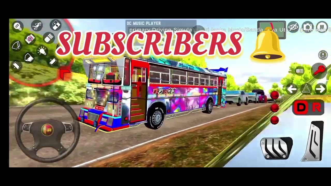 Driving Simulator New Update එකෙන්  මොණරාගල සිට හම්බන්තොටට යමු😘😘 💖💖