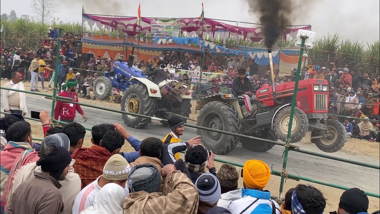 Farmtrac 60 vs Swaraj 855 UP सिसौली टोचन मुकबला। Farmtrac 🥇 ने जीत लिया पहला मैच।