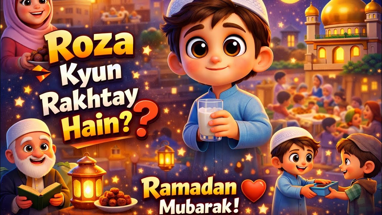 Is chhote bachay ne Ramadan ka asal matlab sikha diya… 🌙❤️||#cartoon #ai #Ramadan2026||